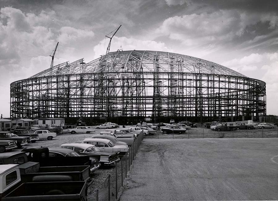 Astrodome began in the early 1960s