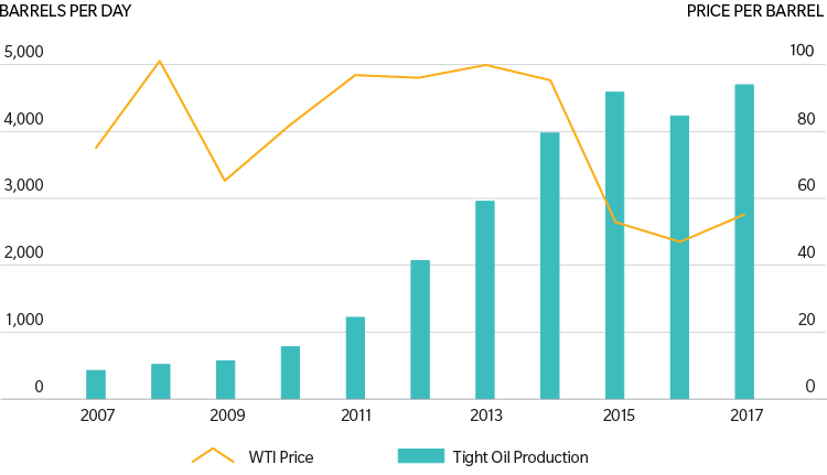 The Boom and Bust Cycles: Resilience Through Oil