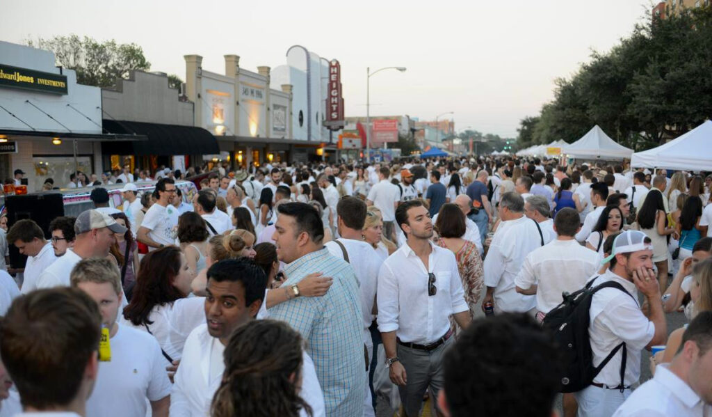White Linen Night in The Heights
