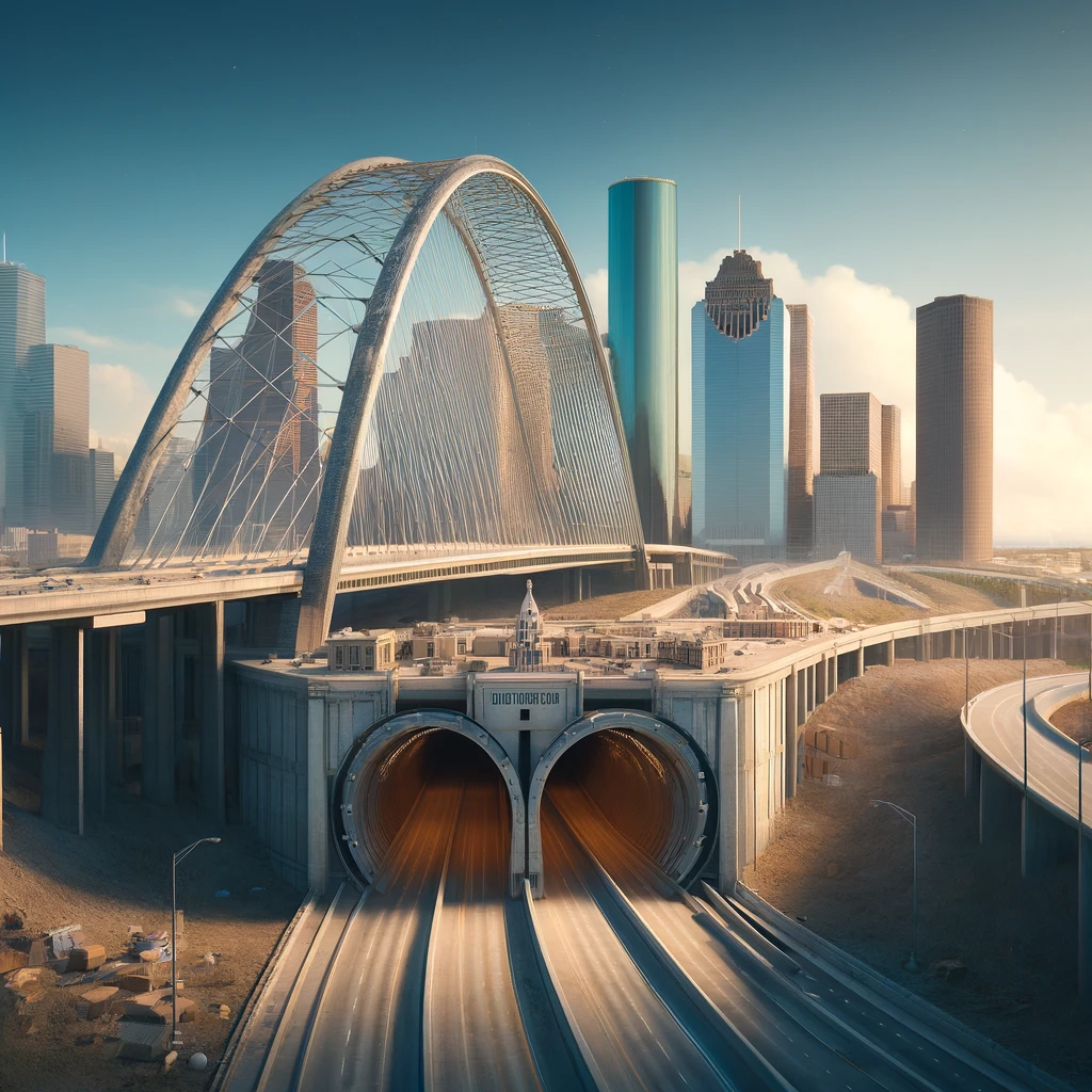 Houston Bridges and Tunnels