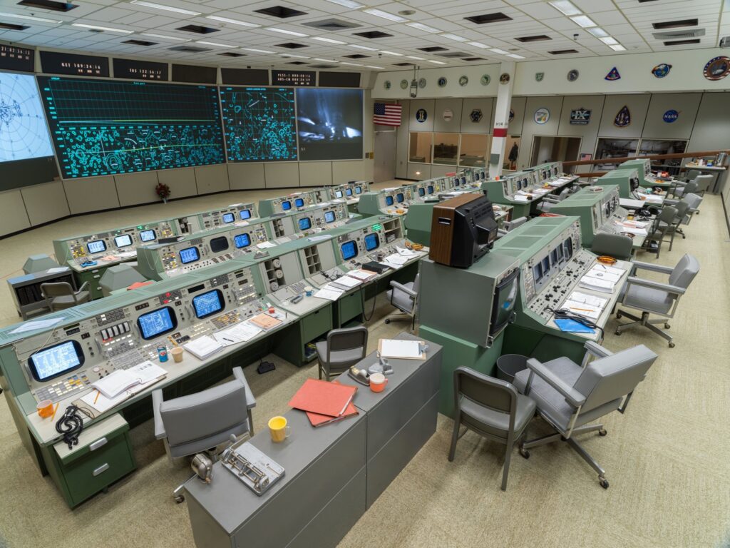 Mission Control Center in Houston