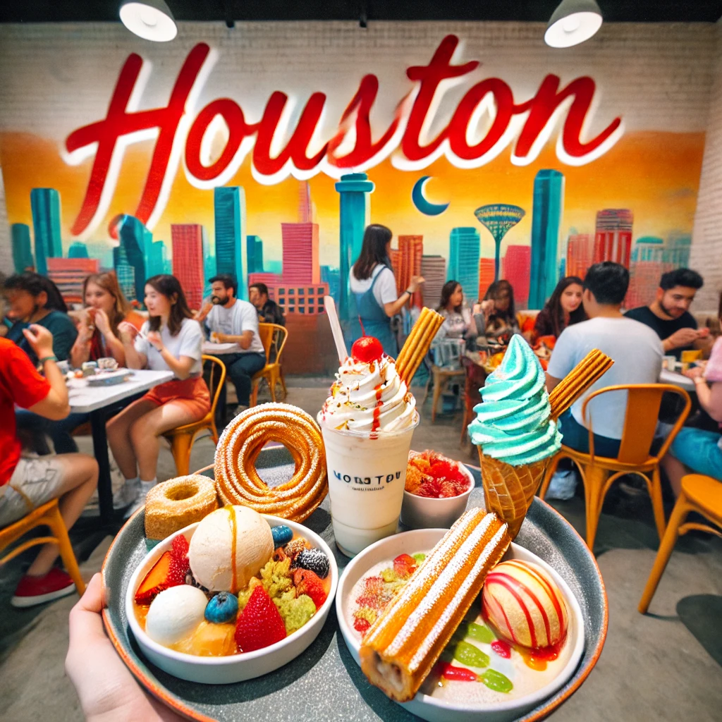 Unique desserts and sweets in Houston's dessert spots